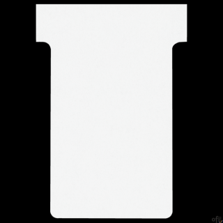 Karteczki T-Card Nobo, rozmiar 2, białe 100 szt. 2002002
