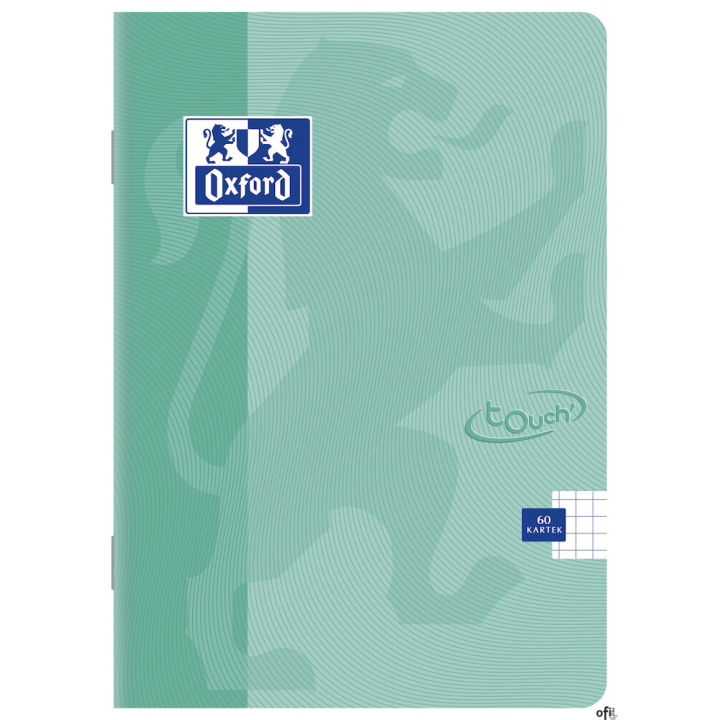 Brulion A5 96 kartek, TOUCH PASTEL linia z marginesem OXFORD 400123216