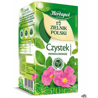 Herbata HERBAPOL ZIELNIK POLSKI Czystek (20 torebek)