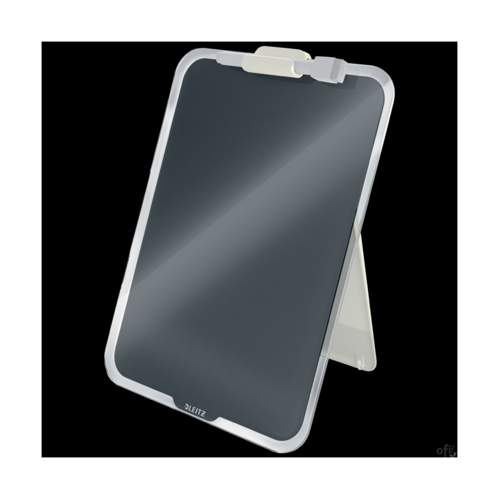 Szklana tabliczka na biurko Leitz Cosy, szary 39470089