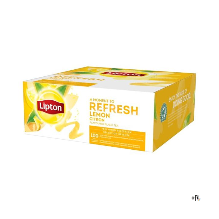 Lipton Classic Lemon to czarna herbata, którą wzbogacono orzeźwiającą nutą skórki cytrynowej. Połączenie starannie dobranych skł