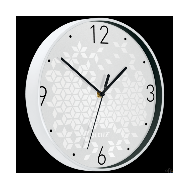 Zegar Leitz WOW, biały 90150001