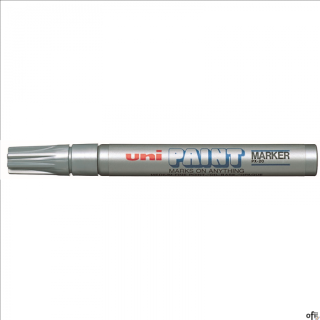 Marker olejowy PX-20 błyszczący srebrny UNI