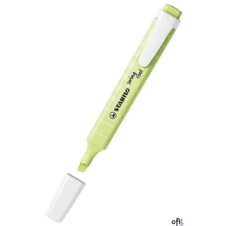 Zakreślacz STABILO swing cool pastel pastelowy limonkowy 275/133-8