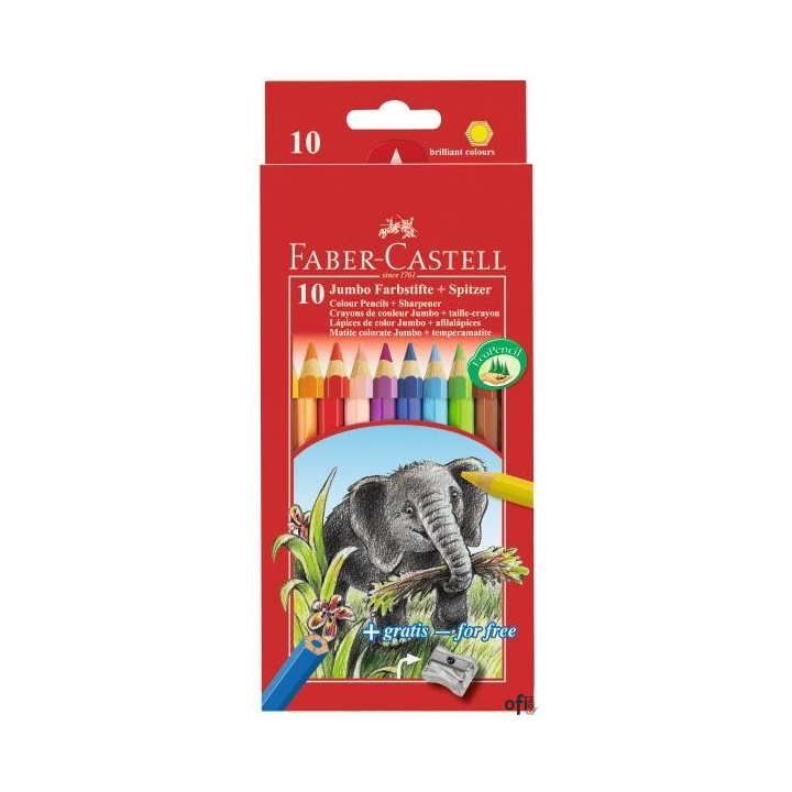 Kredki JUMBO 10kol. FC 111210 (X)