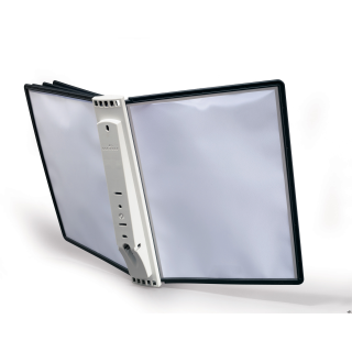 Zestaw ścienny z 5 panelami A4 na ścianę 581001 czarny DURABLE SHERPA® WALL 5