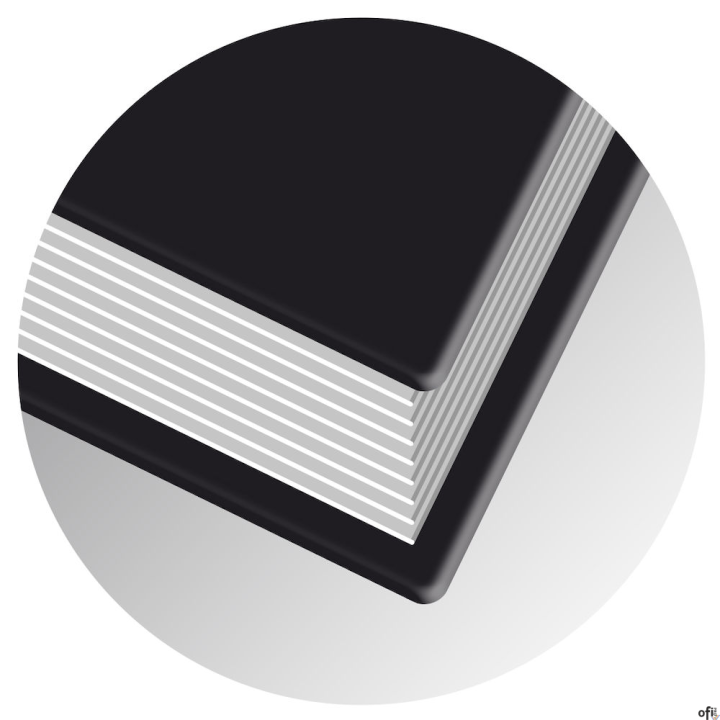 Kołonotatnik A4 80 kartek, kratka / tagi, STUDENT NOTEBOOK, OXFORD, 400037406