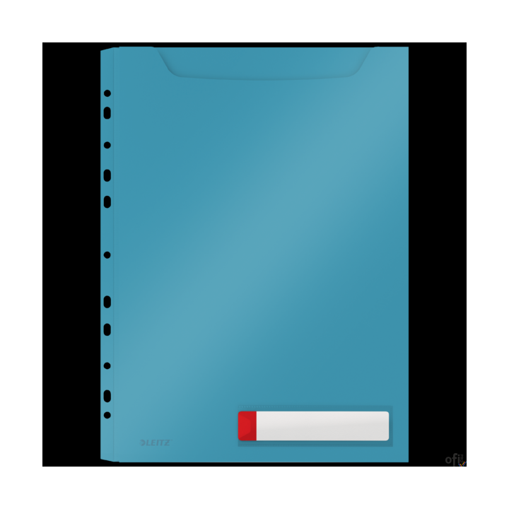 - Odpowiednie do przechowywania nawet do 200 kartek A4 (80 gsm)- Niezwykle wytrzymała i mocna, lekko tłoczona folia o grubości 0