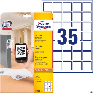 Etykiety na kody QR• Etykiety papierowe, których rozmiar jest dostosowany do rekomendowanej wielkości kodów QR _ naklejki samopr