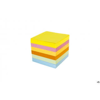 Kostka nieklejona DOTTS 85x85x70 kolorowa