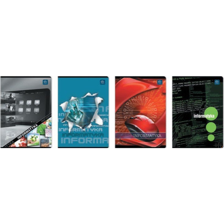 Zeszyt A5 60k INFORMATYKA INTERDRUK (X)