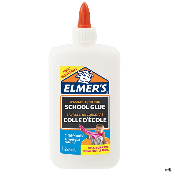 Chcesz przygotować Slime? Zacznij od zmywalnego kleju PVA Elmers! Gładka formuła białego kleju zapewni świetną bazę do Slime, kt