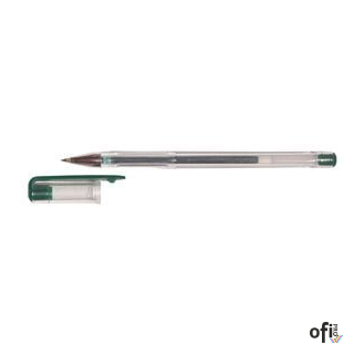 Pióro D.RECT żelowy 3006 zielony 103024 LEVIATAN