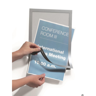 Ramki MAGAFRAME A4 srebrne (2sztuki) DURABLE 4872-23