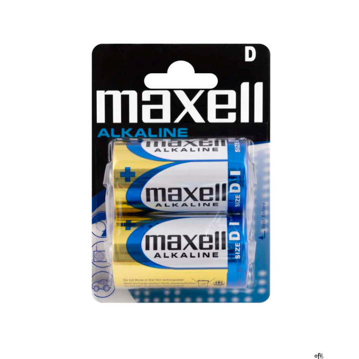 Bateria MAXELL LR20 D (2szt.) ALKALINE