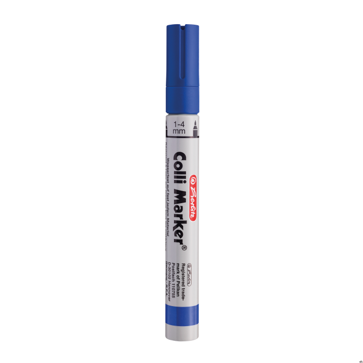 Marker wodoodporny COLLI niebieski permanentny 400202808 HERLITZ