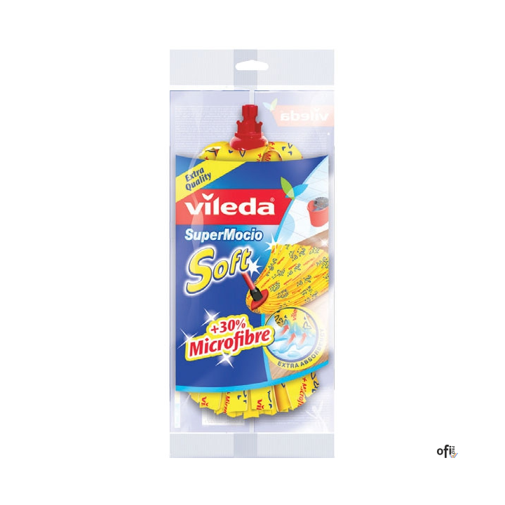 VILEDA Mop paskowy wkład żółty  Super Mocio Soft (11498)