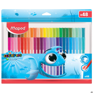 Flamastry Colorpeps Ocean 48 szt zip etui 845726 .