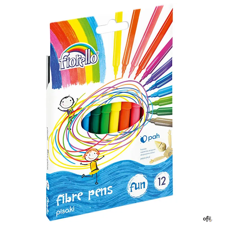 Pisaki FIORELLO Fun 12 kol. GR-F887-12, 160-2115