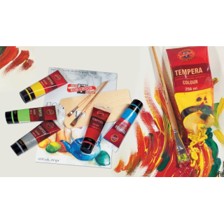 Farby TEMPERA 162548 16ml 10kol. KOH I NOOR