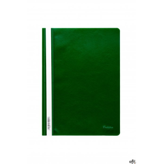 Skoroszyt miękki PP DOTTS (20) ciemnozielony polipropylen SPP-DOT-00-02
