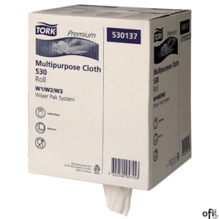 Czyściwo wielozadaniowe białe 1W, 106,4m, system W1/W2/W3  530137 TORK