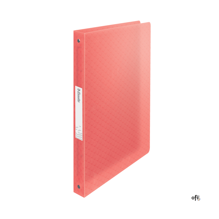 Segregator ringowy Esselte ColourBreeze, 4 RR, 25 mm, koralowy 628437