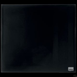 Tablica szklana NOBO Diamond Glass czarna 450x450 1903951