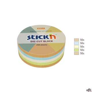 Notesy samoprzylepne Magic Pads to rewolucyjne rozwiązanie _ krawędź bloczka sklejona jest w sposób umożliwiający wyjmowanie kar