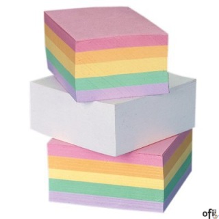 Kostka klejona DOTTS 90x65x35 kolorowa