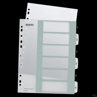 Wydrukuj elegancki i ekskluzywny spis treści za pośrednictwem www.leitz.com/easyprint_Mocne i trwałe, z wytrzymałego polipropyle