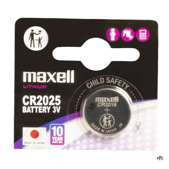 Bateria MAXELL CR2025 3V (1szt.)