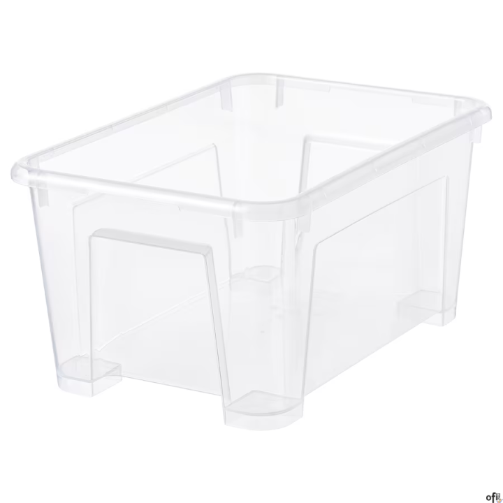 Pojemnik do przechowywania 5L BEZ POKRYWKI przezroczysty SAMLA