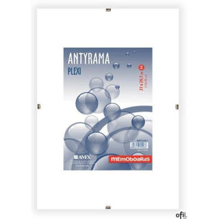 Antyrama pleksi MemoBe. Stylowe i funkcjonalne rozwiązanie, które pomoże wyeksponować zdjęcie, plakat czy inny ważny dokument. D