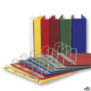 Segregator PANORAMA A4/65mm 4-ringowy D-52 granatowy SE-49-02 BIURFOL