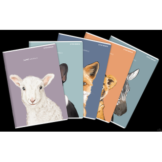 Zeszyt TOP ANIMAL A5 60K 70G linia 400169465 Top 2000