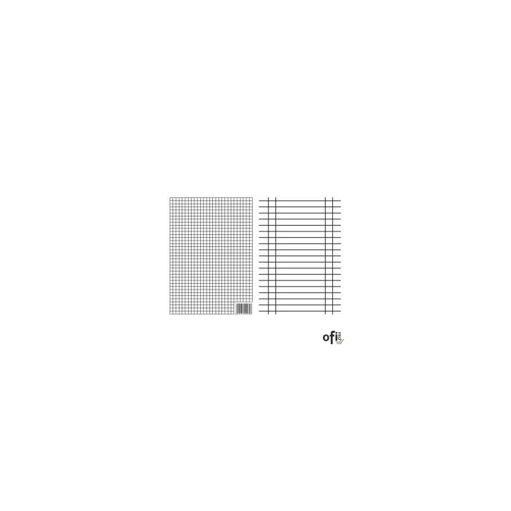 Nowy indeks li 0061035 Liniuszek A5 170g Interdruk