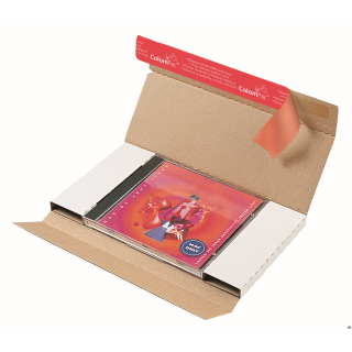 Opakowanie tekturowe białe HK do płyt CD 225x125x12 / 228x128x17mm 100szt. 90421107 NC KOPERTY