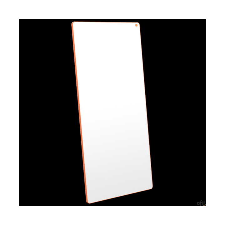 Tablica podwójna suchościeralna do systemu mobilnego Move&Meet, wykończenie pomarańczowe Nobo 1915565