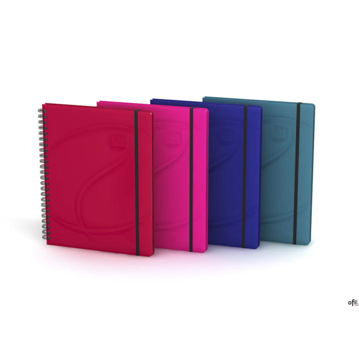 Kołonotatnik A5 60 kartek, kratka / tagi, BEAUTY, OXFORD, 400040559