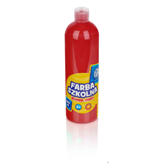 Farba szkolna Astra 500 ml - czerwona, 83410921