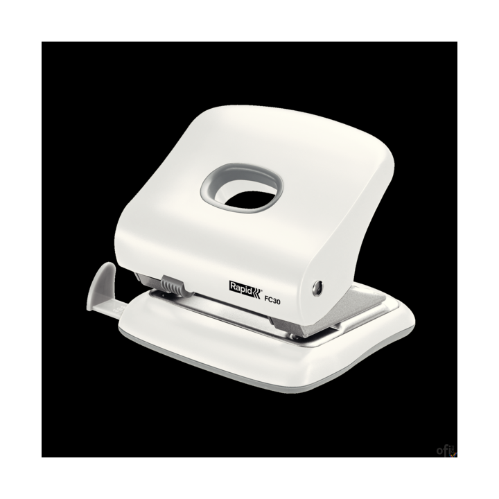 Dziurkacz_RAPID FC30 30kartek biały 5000363