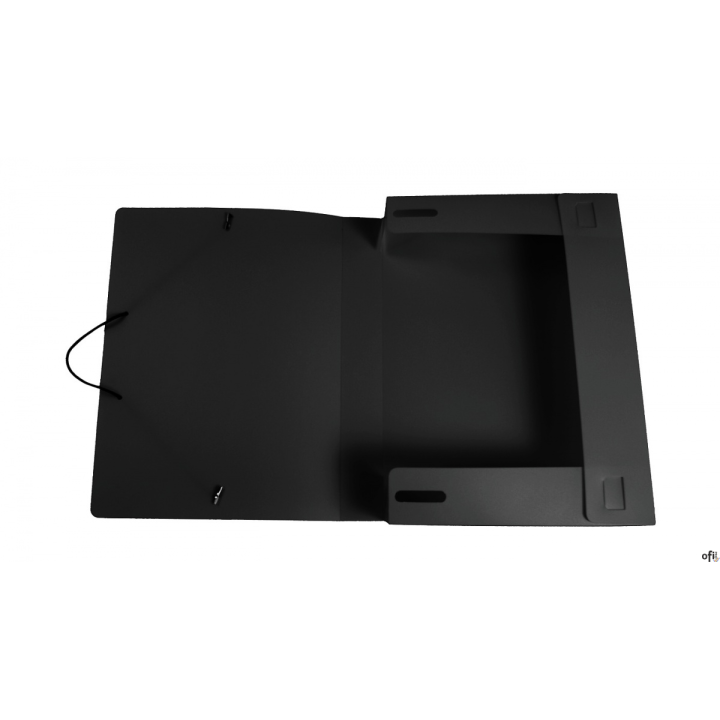 Teczka z gumką pudło 2 cm kolor czarny TG-03-05 BIURFOL