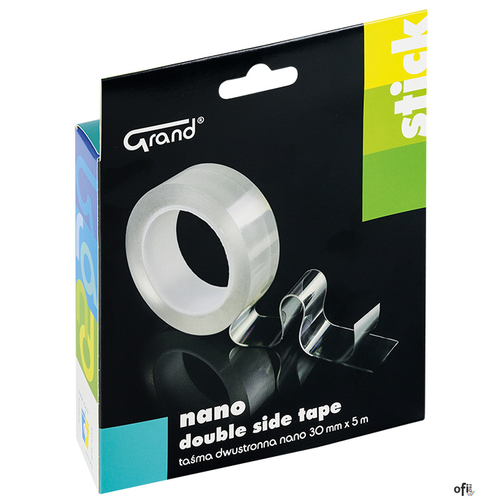 Taśma dwustronna GRAND nano 30mmx5mx1mm 130-1919