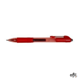 Pióro żelowe automatyczne AH-806 czerwony 166002 Leviatan