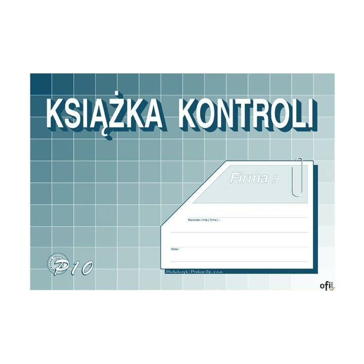 P10-U Książka kontroli A5 Michalczyk i Prokop