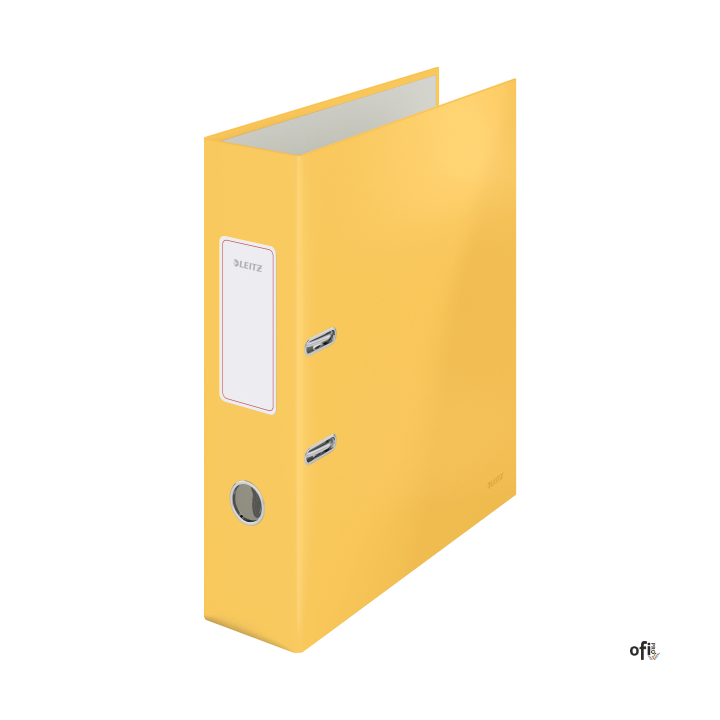Segregator z mech. 180 Leitz Cosy A4 szer. 80 mm, żółty 10610019 .