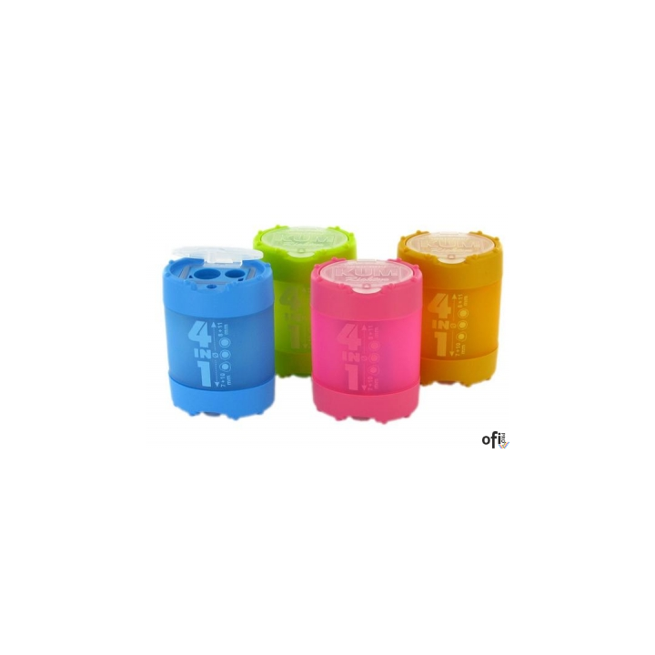 Temperówka 4-otworowa z pojemnikiem K4 KUM