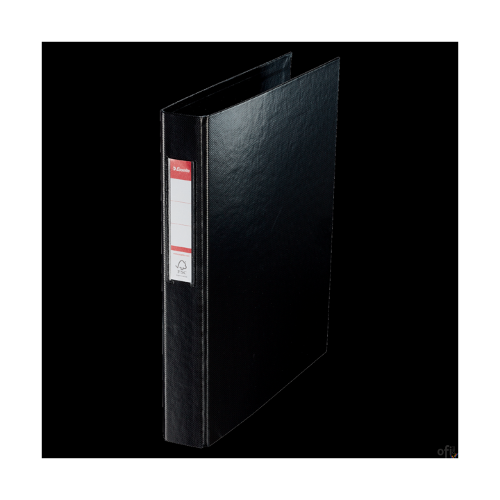 Segregator Esselte A4 z 2 kółkami, grzbiet 42 mm, czarny, 14454