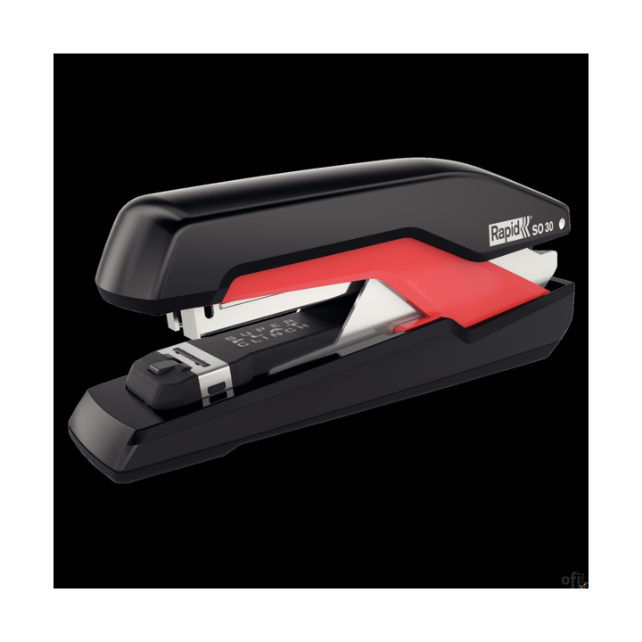 Zszywacz SUPREME SO30 czarno-czerwony 30k RAPID 5000547